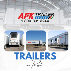 AFK is your ultimate stop for trailer rentals near you. Offering high-quality 53-foot trailers, reefers, and flatbeds throughout the USA, we put your logistics worries to rest. Experience our exceptional customer service by giving us a call at 1-800-331-6244 or visiting our website.