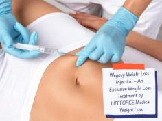 Wegovy is an injectable weight-loss medication for those who are suffering from overweight. So, if you also want to lose weight, then Wegovy Weight Loss Injection is an exclusive weight loss treatment, offered by LIFEFORCE Medical Weight Loss. Order now!