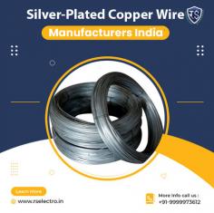 Discover top-quality silver-plated copper wire manufacturers in India. Our reliable and experienced manufacturers offer high-grade silver-plated copper wire for various applications. Trust our industry-leading expertise and superior products for all your electrical and industrial needs. Contact us today for the best-in-class silver-plated copper wire solutions. For any Enquiry Call Rs Electro Alloys Private Limited at Contact Number : +91-9999973612, Visit us at : www.rselectro.in
