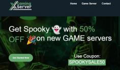 This #HalloweenSeason Get Spooky with huge 50% OFF discount on XGamingServer Game server plans: https://bit.ly/40e7x28 

use coupon code: SPOOKYSALE50. Visit now to get Discounts on new servers 50% OFF on all new servers you order both monthly and semi-annual. Also get 50% OFF on all servers upgrades you order both monthly and semi-annual: https://www.webhostingdekho.com/halloween-web-hosting-offers-deals/
