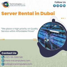 Server Rental in Dubai, A computer server is a device used to handle requests from specific workstations connected in the LAN, most significantly to the server. For more info about Server Rental In Dubai Contact VRS Technologies 0555182748. Visit https://www.vrscomputers.com/computer-rentals/reliable-server-maintenance-and-rental-in-dubai/