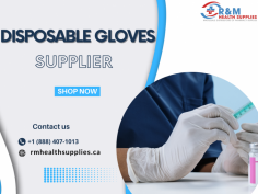 For top-notch disposable gloves, you can rely on R&M Health Supplies. For the best disposable gloves, pick R&M Health Supplies. You will obtain gloves that meet and surpass your expectations because to our dedication to quality and compliance. Our commitment to quality and compliance ensures you receive gloves that meet and exceed your expectations. Kindly contact us at: (888) 407-1013 or visit our website: https://rmhealthsupplies.ca/collections/health-beauty.
