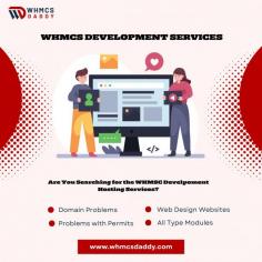 Do you need a (WHMCS) web hosting service? Our WHMCS DADDY offers all types of WHMCS services, like modules, themes, password changes, etc. We provide affordable prices for our WHMCS products. To get more information, visit the website, and please contact us at +91 90411 74652.
https://whmcsdaddy.com/

