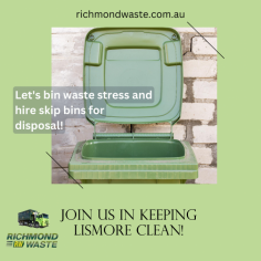 Tired of the headache that comes with waste disposal? Say goodbye to stress and hello to simplicity with our Skip Bin Hire Services! 
https://richmondwaste.com.au/skips/