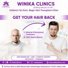 Unveil Our Revolutionary Hair Restoration Solution for Lasting Results! 
Say farewell to hair loss and embrace a future with a lush mane that's naturally yours. 

See more: https://www.winikaclinics.com/
