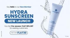Hydra Sunscreen SPF 60 is finally here! 