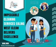 When it comes to exceptional cleaning services in Ealing, West Clean stands out as a trusted name. Our skilled professionals are dedicated to transforming your space into a haven of cleanliness and freshness. We use cutting-edge tools and environmentally friendly products to deliver impeccable results. At West Clean, we prioritize your satisfaction, ensuring every nook and cranny is spotless. Elevate your living or working environment with our premium cleaning services in Ealing, and indulge in the West Clean experience.

