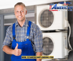 HVAC Midvale | 1st American Plumbing, Heating & Air

1st American Plumbing, Heating & Air is your trusted partner for HVAC in Midvale. We offer excellent heating, ventilation, and air conditioning services with a dedication to perfection. Our knowledgeable professionals provide dependable repairs, installations, and maintenance to make sure your house is comfortable year-round. Get excellent temperature control and service from 1st American Plumbing, Heating & Air. For further information, call us at (801) 477-5818.