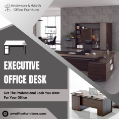 Quality Executive Desks for Your Office

Our selection of executive office desks is impressive, large, and made of quality materials. We have so many to choose from that you are sure to find something that will meet your needs for both great looks and functionality. For more information, mail us at contact@awofficefurniture.com.