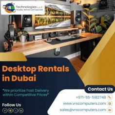Desktop Rental Dubai, Desktop rentals are an easy and cost-effective way of acquiring a PC with the necessary configurations. Performance and storage capacity for users working on complex software projects and presentations. For more info about Desktop Rental Dubai Contact VRS Technologies at 0555182748. Visit https://www.vrscomputers.com/computer-rentals/