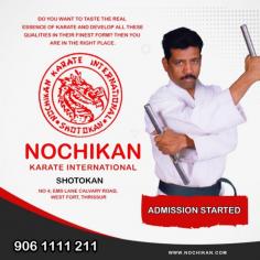 Nochikan Karate International is a premier academy that offers world-class training in Shotokan.Nochikan is dedicated to promoting and developing, the physical and mental well-being of its students. Academy has a team of highly experienced instructors, to provide the best training to their students. 
