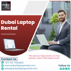 Dubai Laptop Rental offers the specified services of laptop on Rent basis. We are having high configuration laptops along with technical support. For More Info Contact us: +971-50-7559892 Visit us: https://www.dubailaptoprental.com/