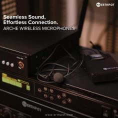 Unleash the power of seamless connectivity with Arche Wireless Microphone Systems! 