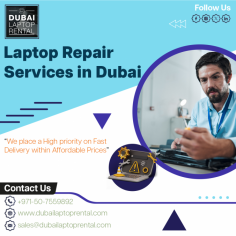 Dubai Laptop Rental Company Assures you the best Services of Laptop Repair Services in Dubai. Get the Services of Laptop Repair in less price. Please feel free to contact us at: +971-50-7559892 Visit us: https://www.dubailaptoprental.com/