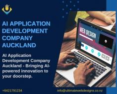 If you are looking for a reliable AI application development company Auckland. We can help

With AI application development company Auckland we help save time and money for our customers and give them a beautiful user experience. At Ultimate Web designs we have a dedicated AI Software Development New Zealand team focusing on the implementation of end-to-end designing and development solutions.