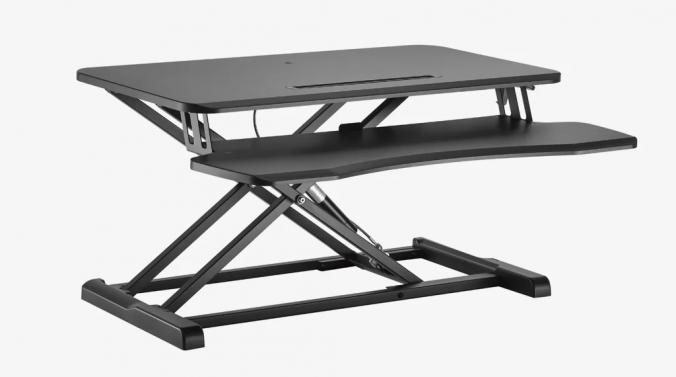 A Sleek design combined with strong holding power the Lift Sit-Stand Desktop Workstation will turn any desk into an active, healthy, height adjustable sit-stand desk. With Lift Sit-Stand Desktop Workstation, you can increase movement, gain energy, and become more productive by adopting new active work habits.