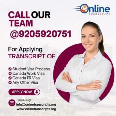 Online Transcript is a Team of Professionals who helps Students for applying their Transcripts, Duplicate Marksheets, Duplicate Degree Certificate ( Incase of lost or damaged) directly from their Universities, Boards or Colleges on their behalf. Online Transcript is focusing on the issuance of Academic Transcripts and making sure that the same gets delivered safely & quickly to the applicant or at desired location.  https://onlinetranscripts.org/