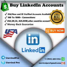 
Buy LinkedIn Accounts

➤Email: useviralpro@gmail.com
➤Telegram: UseviralPro
➤Skype: Useviral Pro
➤WhatsApp: +1 (802) 459-1024

https://useviral.pro/product/buy-linkedin-accounts/

Buy LinkedIn accounts from Useviral Pro. We sell full USA, UK, CA, AUS, UA and other countries ID verified LinkedIn account. Buy an aged LinkedIn account from here.


