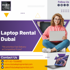 Dubai Laptop Rental Company offers you the most useful services in now a days i.e Laptop Rental Dubai. We understand the dynamic needs of businesses and events in Dubai and supply according to requirements. Contact us: +971-50-7559892 Visit us: https://www.dubailaptoprental.com/laptops-for-rental/ 