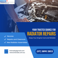 Our certified technicians provide top-notch radiator repairs to keep your engine running smoothly. Let us keep your engine running at its best. Schedule your service now!

https://www.brisrads.com.au/radiator.php 