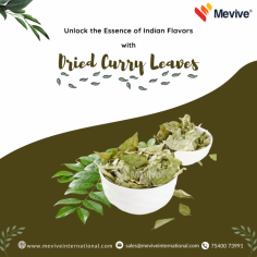 Uncover the savoury treasure of dried curry leaves! 