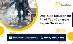 Get Expert Residential Concrete Repair Services Today!

Are you in need of residential concrete repair in San Diego, CA? Look no further! Trust our team of experts to handle all your concrete repair needs. We are dedicated to restoring the beauty and functionality of your concrete, ensuring long-lasting results. Don't let damaged concrete detract from your property's appeal!
