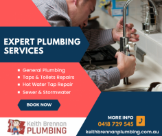 Keith Brennan Plumbing is your local Salisbury Plumbing experts and will take care of all your plumbing needs including maintenance, repair and installation.
