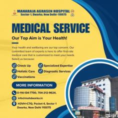 Maharaja Agrasen Hospital's purposeful and meticulous attention to quality is seen in its ranking as the finest super specialty hospital in Dwarka, Delhi. It shows that their staff is dedicated to continuously evaluating, assessing, and enhancing what they do by utilizing lean approaches, cutting-edge technology, and improved processes.
