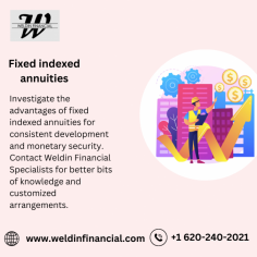 Investigate the advantages of fixed indexed annuities for consistent development and monetary security. Contact Weldin Financial Specialists for better bits of knowledge and customized arrangements.