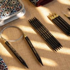 Discover a diverse range of knitting needles suitable for all projects and catered to knitters of every skill level, from beginners to advanced makers, with Lantern Moon. Meticulously handcrafted by skilled artisans, our knitting needles are crafted from premium ebony wood, providing the ideal blend of agility and smoothness for your daily crafting endeavors.

https://www.lanternmoon.com/collections/needles