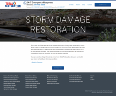Total Restoration Services stands out as the optimal solution for storm damage restoration in Kelowna.