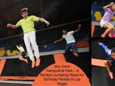 With a full access to all of our jumping attractions, you can take your kids’ party to a next level with Sky Zone. As one of the best jumping places for birthday parties in Las Vegas, we aim to offer your kids a funny and excited birthday ever. Reserve tickets now!