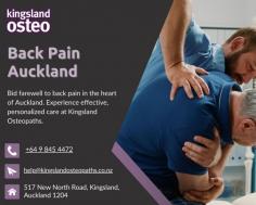 Auckland's Top Osteopaths: Your Partner in Plantar Fasciitis and Back Pain Relief

Kingsland Osteopaths: Your solution for sciatica pain, back pain, and plantar fasciitis treatment in Auckland. Our dedicated team of osteopaths is committed to providing personalized care tailored to your unique needs. Whether you're searching for "osteopaths near me" or seeking effective solutions for musculoskeletal issues, our clinic is conveniently located in Auckland. Trust us to address your concerns and guide you on the path to improved health. Experience the benefits of expert osteopathic care at Kingsland Osteopaths.