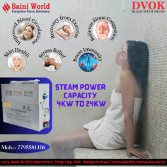 Our range of qualitative Steam bath generators is widely appreciated for its reliability and high performance in the market. Its efficient quality generates instant steam after activation.


