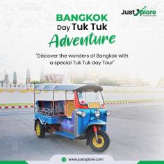Discover the vibrant heart of Bangkok with our premier travel service, offering an authentic and exhilarating experience centered around the iconic tuk tuk in Bangkok. Immerse yourself in the city's rich culture as our expert guides navigate you through bustling streets, hidden gems, and iconic landmarks aboard these traditional three-wheeled wonders. Uncover the charm of Bangkok's diverse neighborhoods, from the historic Old Town to the lively markets and temples. Our tailored tours ensure an unforgettable adventure, blending the thrill of tuk-tuk rides with local insights, ensuring a seamless and captivating exploration of this enchanting city. Embark on a journey with us to embrace the unique charm of Bangkok.
