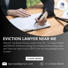 Eviction lawyer near me