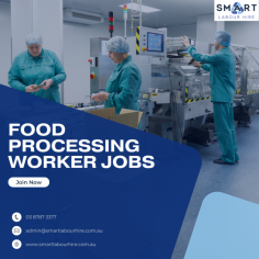 Optimize your food processing operations with our specialized labor hire services. Our skilled workforce is meticulously selected to meet the unique demands of the food processing industry. From production line workers to quality control professionals, we provide flexible and efficient staffing solutions tailored to your specific needs. Partner with us for reliable and expert labor hire in the dynamic field of food processing.

Contact Now: https://smartlabourhire.com.au/food-processing-worker-jobs/