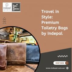 Upgrade your travel essentials with Indepal's exclusive collection of leather toiletry bags. Crafted for durability and style, our toiletry bags offer the perfect blend of functionality and elegance. Ideal for keeping your grooming essentials organized, these bags are a must-have for savvy travelers. Visit us to browse our unique range and add a touch of luxury to your journeys. 