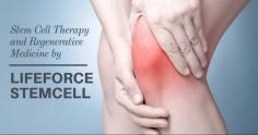 For all your knee and joint pain problems, stem cell therapy and regenerative medicine by LIFEFORCE STEMCELL is your one-stop solution. It will treat many health conditions like heart disease, trauma, stroke, and autoimmune disorders. Get in touch today!
