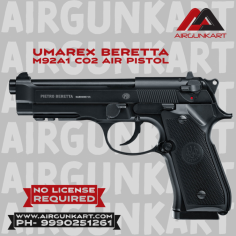 GUN Umarex Beretta M92A1
Umarex Beretta M92A1 CO2 .177cal, 4.5mm Full metal BB Air Pistol
₹64,000 MRP Price inclusive of all taxes. Add to cart
 
Umarex Beretta M92A1 CO2 .177cal, 4.5mm Full metal BB Air Pistol