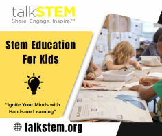  STEM Learning For Your Child


Our specialized STEM education for kids provides various courses that further facilitate the learning of your young infants through fun learning activities. Discover the fantastic hands-on activities here! Send us an email at info@talkstem.org for more details.