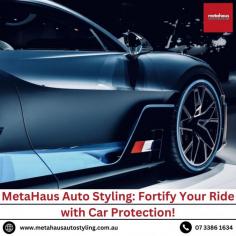 Transform your car into a fortress with MetaHaus' Car Protection Package. From ceramic coatings to paint protection films, we redefine durability and aesthetics. Unveil the ultimate defense for your vehicle at [link]. Drive with confidence – where protection meets perfection!