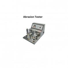 Abrasion tester  is an automated wearing and abrasion testing unit. It is accessible to mobile phones, PDA, MP3 players and portable computers. The precision transmission access ensures smooth functioning of the unit. Test fixtures are carried out using alcohol as a standard medium of testing.

