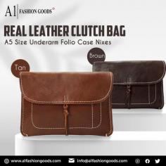 Buy Ladies Leather Cross Body Bag

Elevate your style with the Nixes Real Leather Clutch Bag in A5 size. This underarm folio case combines practicality with sophistication in both Brown and Tan options.From important documents to your essentials, exude confidence while carrying a touch of elegance.

Know More: https://www.a1fashiongoods.com/collections/womens-leather-cross-body-and-messenger-bags

