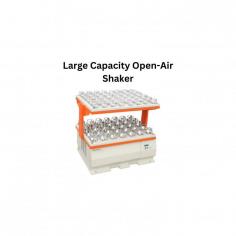 Large Capacity Open-Air Shaker LB-10OAS is a microprocessor controlled highly balanced shaker with a capacity to accommodate a wide range of flasks from 100 ml to 1000 ml. They have the speed range of 30 rpm to 300 rpm featuring a slide out platform that allows easy access to the sample. These units are excellent for high-volume research work.
