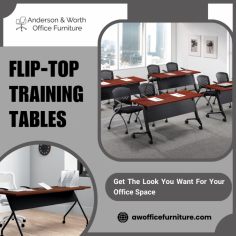 Portable Learning Flip-Top Tables

Our flip-top training tables offer versatile and space-saving solutions for dynamic learning environments. We provide durable design and easy storage, which enhance flexibility and productivity seamlessly. For more information, mail us at contact@awofficefurniture.com.