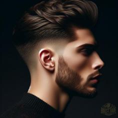 A "low fade en v" is a haircut style characterized by a gradual tapering of hair length from the top of the head down to the neckline, with the shortest length around the ears and neck. The neckline is shaped into a V, adding a stylish touch to the haircut.
https://burstfadehaircuts.com/low-fade-en-v/