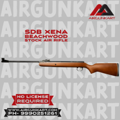 SDB XENA AIR RIFLE (0.177CAL / 4.5MM)

SDB XENA is the latest field plinking air rifle from Susanta Das & Bros company. It has made its benchmark currently as SDB Xena is one of India’s most advanced break barrel air rifle with auto safety trigger locking mechanism to prevent any accidental fire it also comes with a 2-stage trigger including a smooth match-grade trigger pull for acquiring a target with a precise accuracy with a whooping velocity of 970 (FPS) feet per second which give the user an advantage for long-range shooting, on top of all this SDB has introduced very strong beechwood stock which not only makes it strong but also gives this air rifle a beautiful classic look.