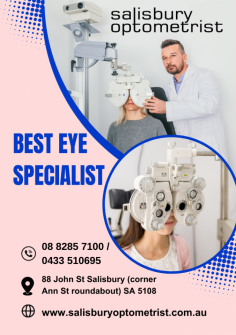 Clear vision is within your reach with Salisbury Optometrist, home to the best eye specialists in town. Our dedicated team of experts will provide you with personalized diagnosis and recommend the most effective medical treatments and therapies for your specific needs. Don't wait any longer to take care of your precious eyesight. Book an appointment with our top-notch eye specialists today and experience the difference!