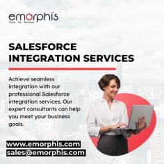 Achieve a seamless and efficient integration of Salesforce with our professional Salesforce integration services. Our team of expert consultants is dedicated to helping you meet and exceed your business goals through tailored integration solutions. Whether you need to connect Salesforce with other systems, streamline data flow, or enhance automation, our consultants have the expertise to deliver effective and customized solutions.